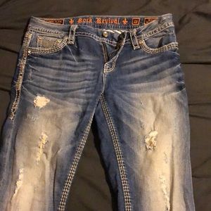 Women’s Rock Revival Easy Capri Size 28